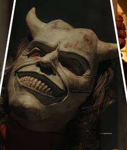Three-image collage of Daniel Kaluuya's character in Get Out, Ethan Hawke's character in The Black Phone, and James McAvoy's character in Speak No Evil.