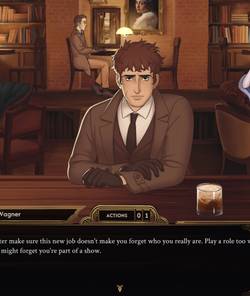 Talking to Peter Wagner in Best Served Cold.