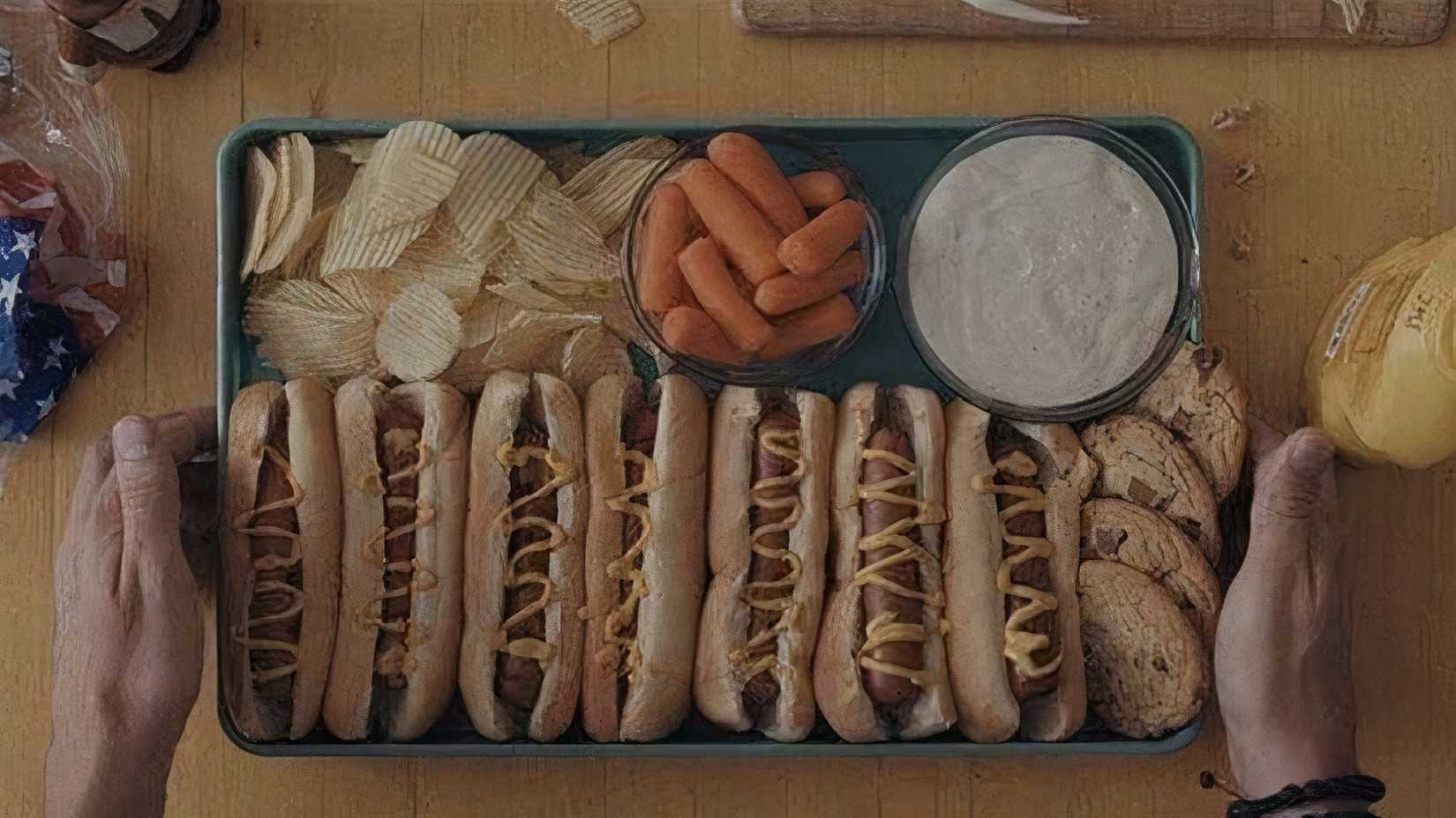 Weapons Seven Hot Dogs.